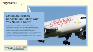 Ethiopian Airlines Cancellation Policy What You Need to Know