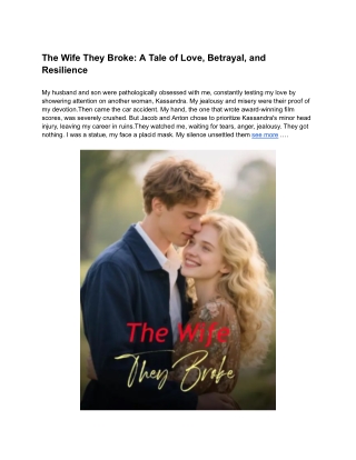 Read The Wife They Broke Online Free – 2025 Updated Guide