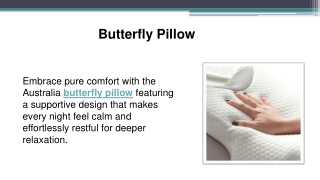 Butterfly Pillow