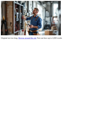 How to Determine Your Electrical Panel Type and Ranking