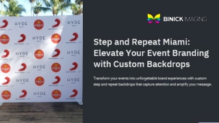 Step and Repeat Miami