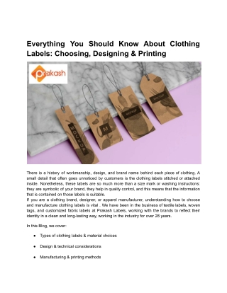 Everything You Should Know About Clothing Labels_ Choosing, Designing & Printing