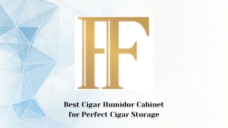 Best Cigar Humidor Cabinet for Perfect Cigar Storage