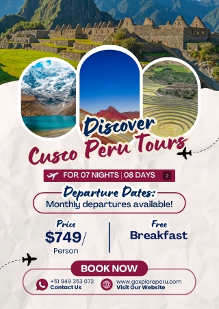 Top Cusco Peru Tours and Travel Ideas