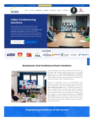 Trusted Video Conferencing Solutions in India for Seamless Collaboration