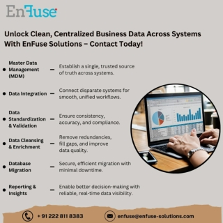 Unlock Clean, Centralized Business Data Across Systems With EnFuse Solutions