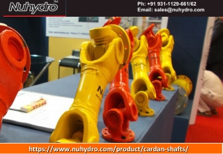 High Performance Cardan Shafts Manufacturers