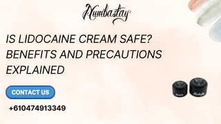 Is Lidocaine Cream Safe? Benefits and Precautions Explained