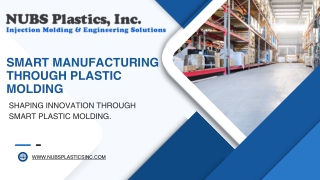 Smart Manufacturing through Plastic Molding