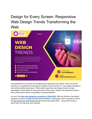 Responsive Web Design Trends You Need to Know This Year