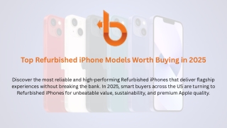 Top Refurbished iPhone Models Worth Buying in 2025