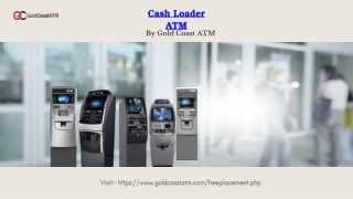 Cash Loader ATM