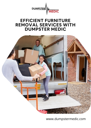 Furniture Removal Services in Orlando, FL  Dumpster Medic