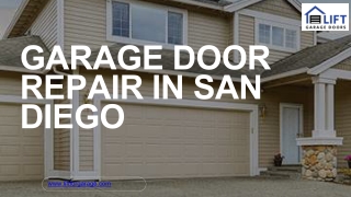 Garage Door Repair in San Diego  Lift Garage Door Pros