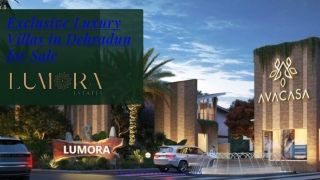 Exclusive Luxury Villas in Dehradun for Sale PPT 28 OCT 2025