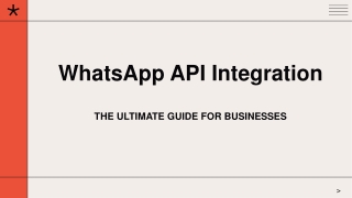 The Ultimate Guide to WhatsApp API Integration for Businesses