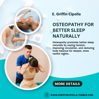 Sleep Better Naturally with E. Griffin Cipolla