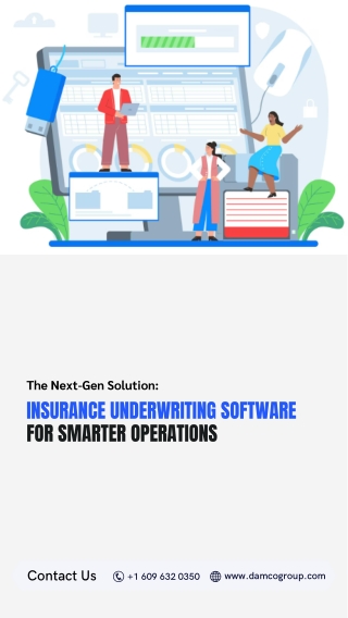 Insurance Underwriting Software for Smarter Operations
