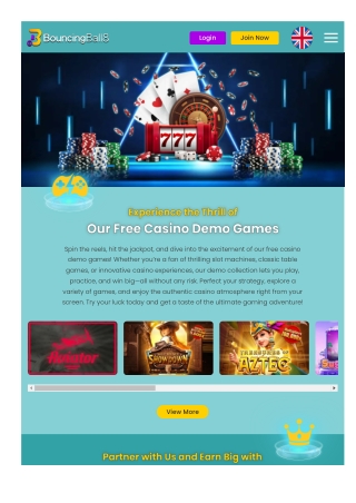 BouncingBall8 Casino: Demo Slots & Live Betting