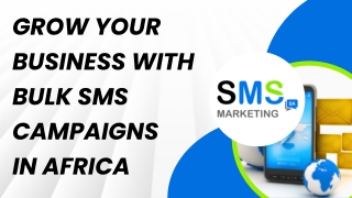 Grow Your Business with Bulk SMS Campaigns - SMS Marketing SA