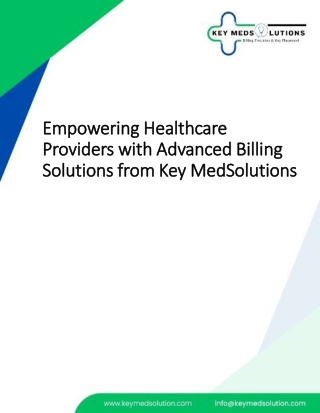 Advanced Medical Billing Company  Key MedSolutions