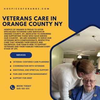 Veterans Care in Orange County NY  Hospice of Orange