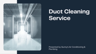 Professional Duct Cleaning Service in Las Vegas & Pahrump | Gunny’s
