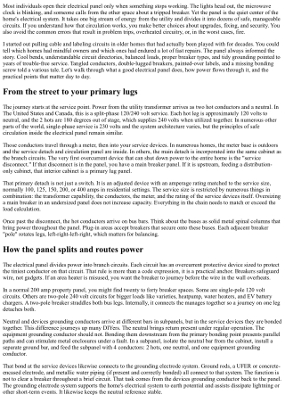 Electrical Panel Essentials: How Power Gets Dispersed in your house