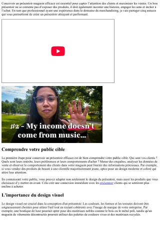 5 astuces pour concevoir un présentoir magasin efficace