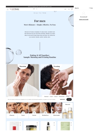 Skincare For Men