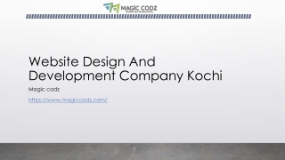 Website Design And Development Company Kochi