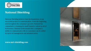 MRI magnetic shielding