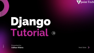 Django Tutorial