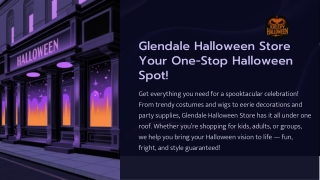 Glendale Halloween Where Every Look Tells a Scary Story!