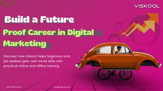 Build a Future In Digital  Marketing Through Viskool