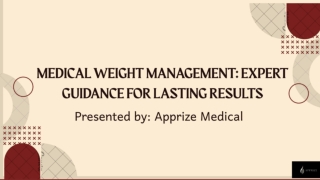 Medical Weight Management_ Expert Guidance for Lasting Results