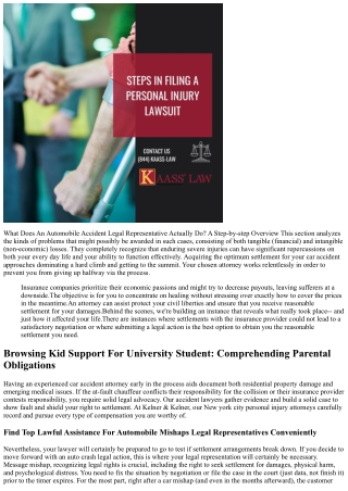 Locate A Vehicle Accident Legal Representative Near You