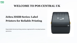 Zebra ZD220 Series: Label Printers for Reliable Printing