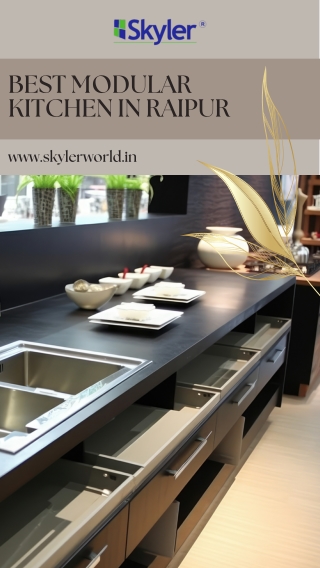 Experience Luxury Cooking Comfort With Skyler Kitchen’s Best Modular Kitchen