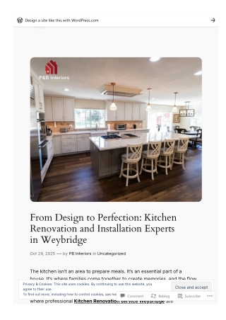 From Design to Perfection: Kitchen Renovation and Installation Experts in Weybri