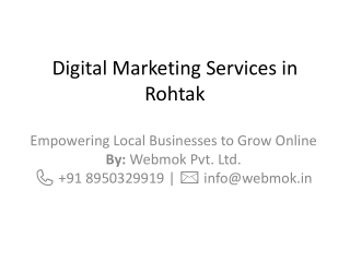 Best Digital Marketing Company in Rohtak