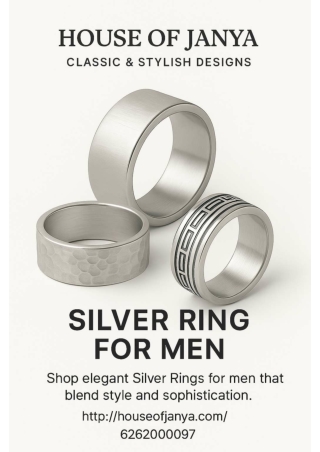 The Art of Silver – House of Janya Collection