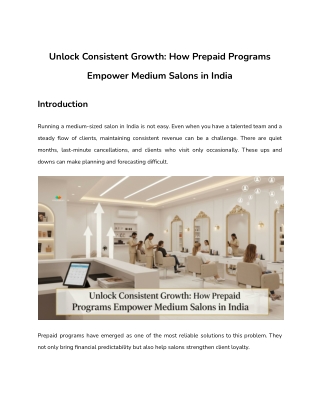 Unlock Consistent Growth_ How Prepaid Programs Empower Medium Salons in India