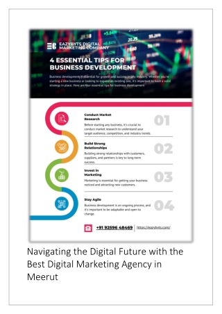 Navigating the Digital Future with the Best Digital Marketing Agency in Meerut