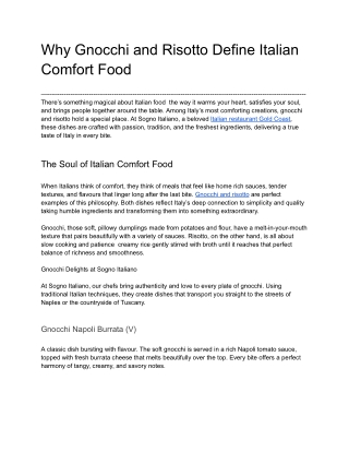 Why Gnocchi and Risotto Define Italian Comfort Food (1)