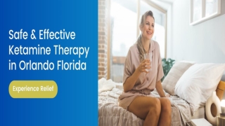 Ketamine Therapy in Orlando Florida