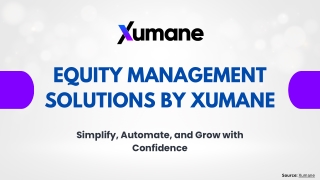 Equity Management Solutions by Xumane