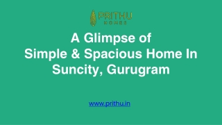A Glimpse of Modern Design & Timeless Home In South City, Gurugram