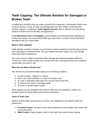 Best Dental Clinic Near Me in Ayyappa Society Madhapur