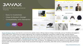 Woocommerce Compatible Theme